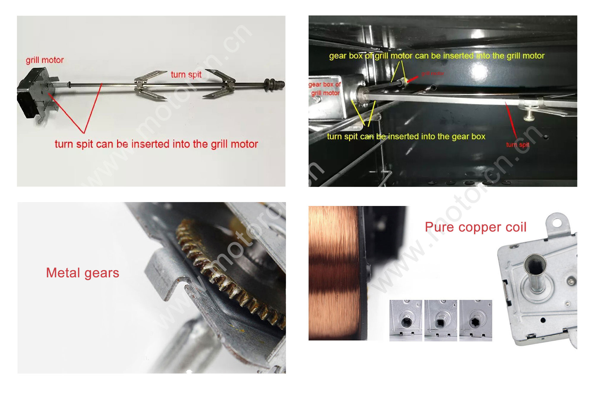 KXTYZ-1 Grill Motor